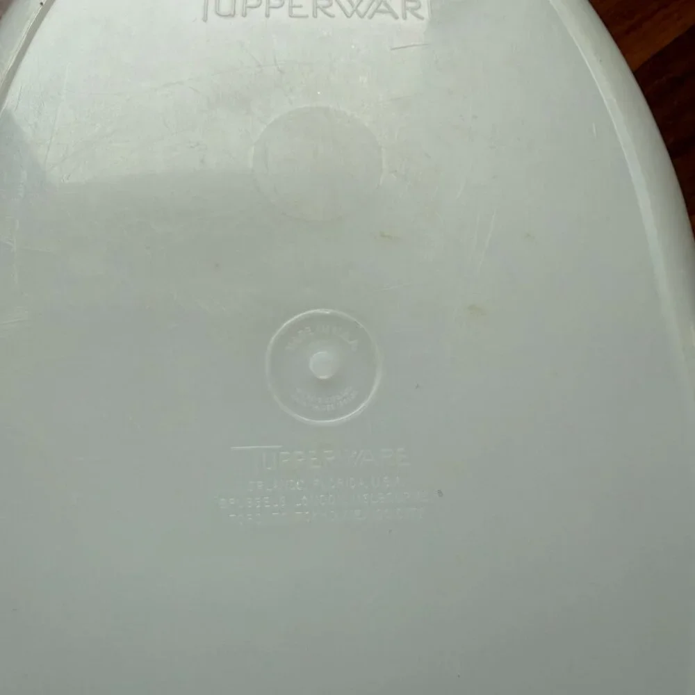 Vintage Tupperware Flavor Saver Ham Roast Chicken Keeper Container - Bottom Only
